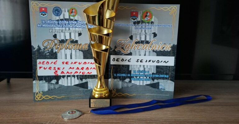 Zeničanin Sejfudin Dedić šampion državne izložbe u Prijedoru
