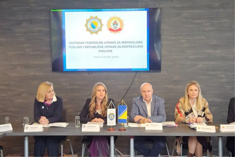 Inspekcijske uprave FBiH i RS-a dogovorile zajedničko djelovanje: Jačanje inspekcijskog nadzora u BiH