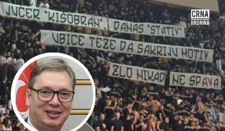 Navijači BiH uputili poruku predsjedniku Srbije Aleksandru Vučiću!
