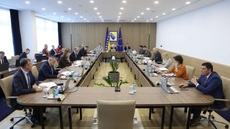 Sjednica Vijeća ministara BiH zakazana 8. decembra