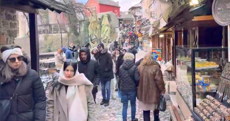 Mostar u punom sjaju: Prvi dan 2026. godine obilježen rekordnim brojem posjetitelja