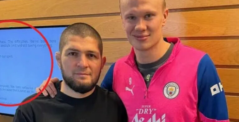 Susret divova u Dubaiju: Haaland se pohvalio fotografijom s Khabibom, ali jedan detalj je ukrao show