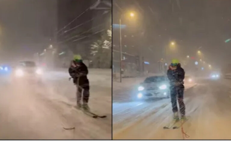 Ostvarenje dječačkog sna na sarajevskom asfaltu: Skijaš koji je postao viralan objasnio svoj poduhvat