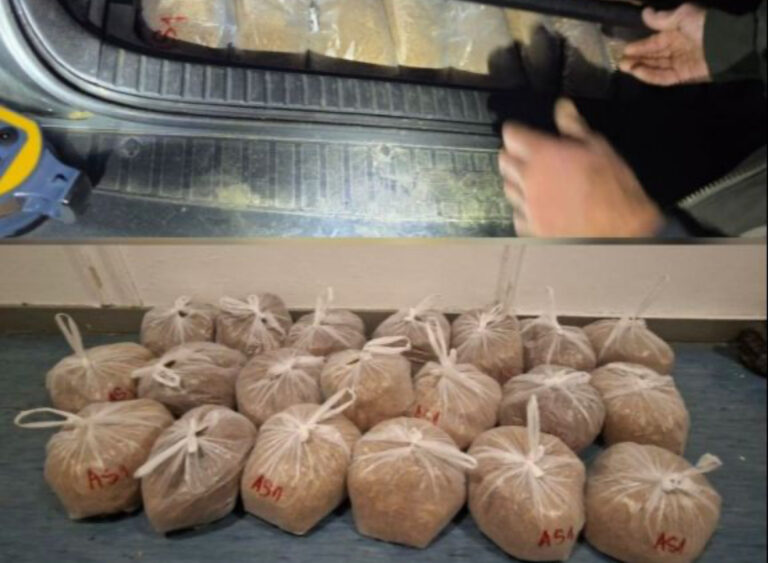 Akcija Granične policije: Otkriven rezani duhan skriven u unutrašnjosti vozila