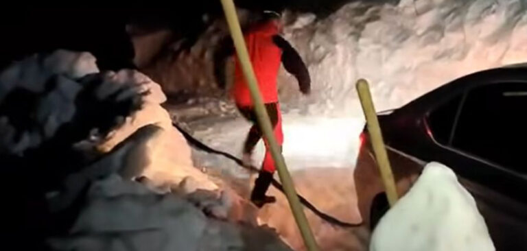 Zarobljeni u snijegu: Hrvatski državljani spašeni zahvaljujući brzoj intervenciji GSS-a