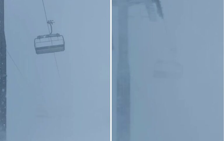 Orkanski vjetar na Bjelašnici: Vjetar preko 150 km/h zaustavio rad šestosjedne žičare