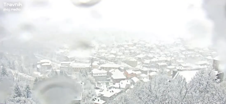 Pogledajte gdje pada snijeg u BiH, a gdje zima prolazi bez pahulja