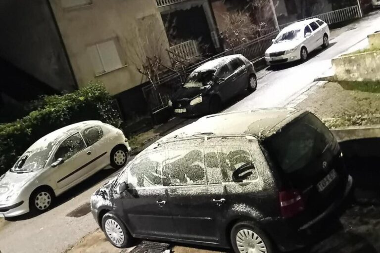 Snijeg zabijelio i Mostar: Stiže novi val padavina