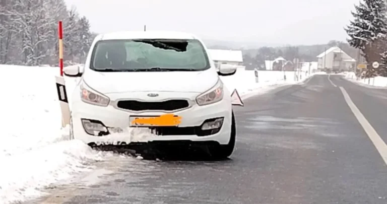 Užas u bh. komšiluku: Led pao s kombija, probio vjetrobransko staklo auta i pogodio vozača u glavu