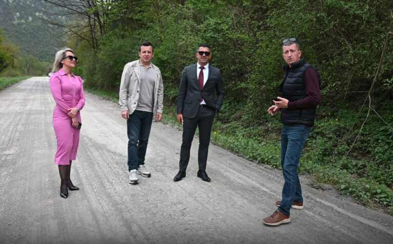 RADOVI U TOKU NA R445: Šabani najavio nova ulaganja od 420.000 KM u cestu Tetovo–Nemila