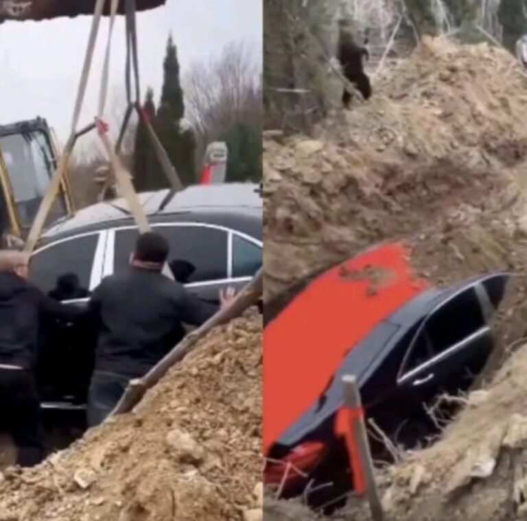 Posljednja želja: Bogataš pokopan uz Mercedes vrijedan 130.000 eura, policija istražuje slučaj