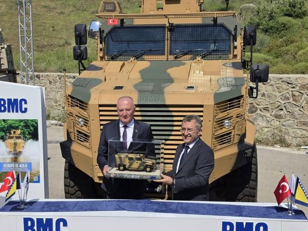 Veliko jačanje vojske: OS BiH dobija moćna MRAP vozila
