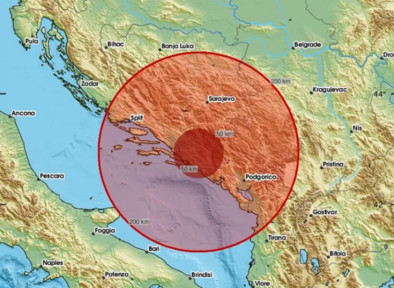 Zemljotres jačine 3,8 pogodio BiH: ‘Prvo huk, kao nalet vjetra, a onda kratak ali jak udar’