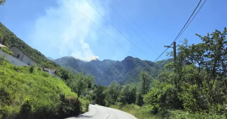 Zbog požara kod Jablanice zatražen helikopter Oružanih snaga BiH