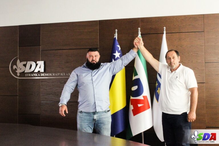 Nedžmin Ambešković, najsnažniji Bosanac pristupio SDA