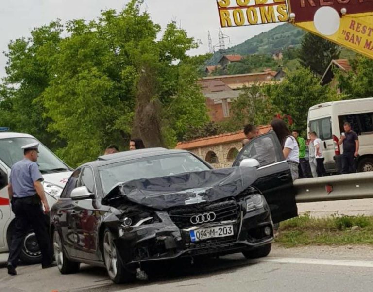 Nesreća na M-17 u Zenici: Povrijeđene dvije osobe, otežan saobraćaj