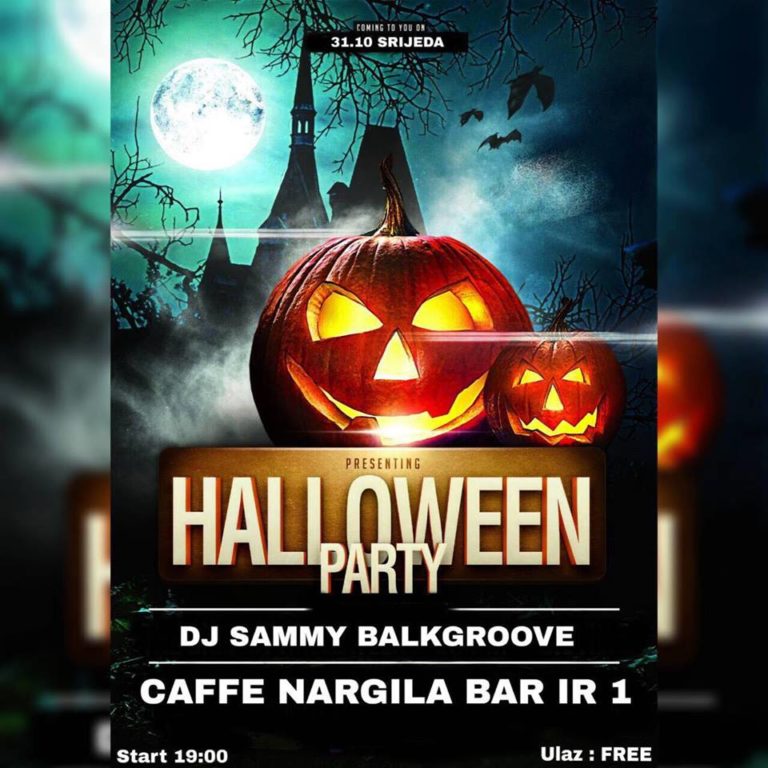 HALLOWEEN PARTY: Caffe bar IR 1 organizira nezaboravan provod za Noć vještica!