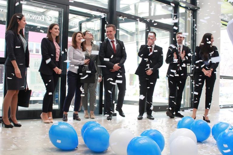 Svečani doček na UNZE za tim Pravnog fakulteta