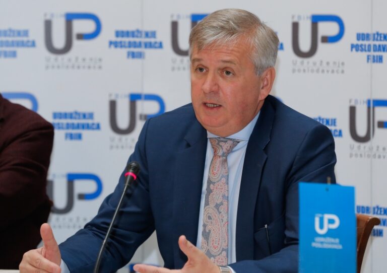 Predsjednik Udruženja poslodavaca FBiH: Očekujemo u ovoj godini 350 miliona KM pomoći