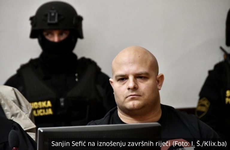 SUD U SARAJEVU: Sanjin Sefić osuđen na 17 i po godina zatvora!