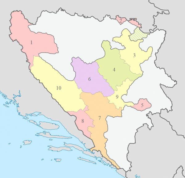 Podsjećamo vas: Ovo su nazivi kantona po brojevima