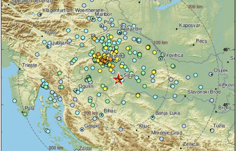 Potres se osjetio u Sarajevu, Tuzli, Zenici…