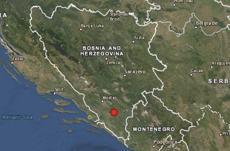 Zemljotres od 5,2 stepena u BiH, ljuljale se zgrade, građani istrčali na ulice