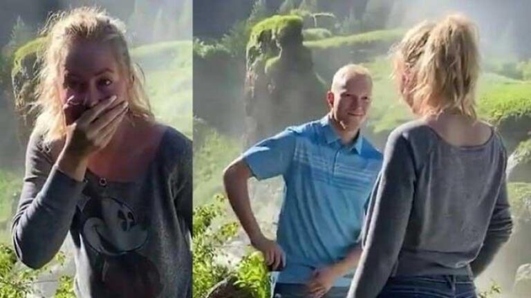 Mislila da mu je prsten pao u vodu, ono što je uslijedilo bilo je potpuno iznenađenje