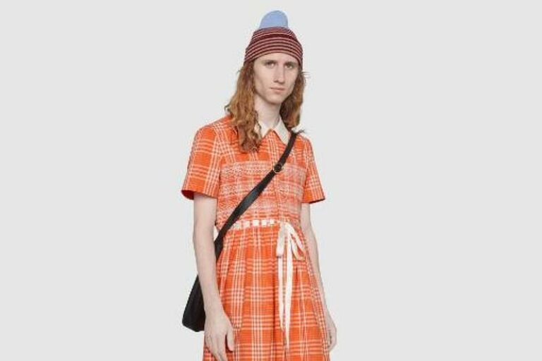 Gucci prodaje tartan haljinu za muškarce, košta 2.600 dolara