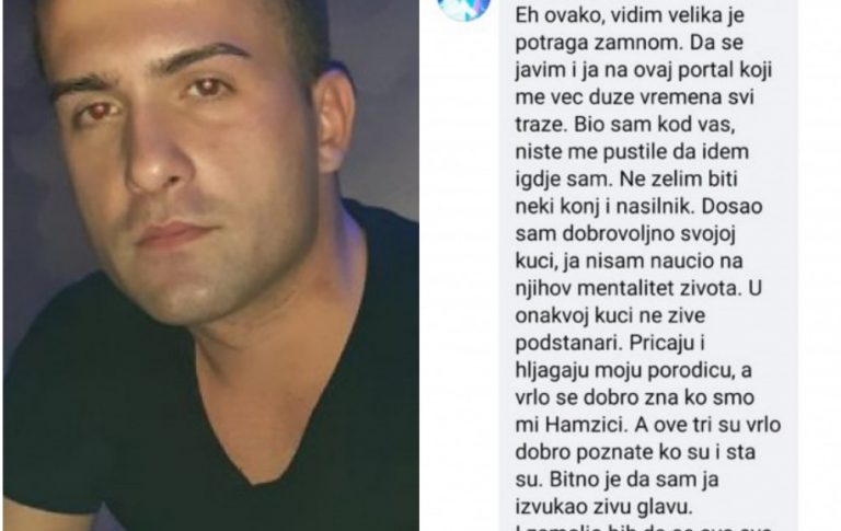 Konačno se oglasio Elvedin Hamzić, kojeg su otele djevojke: Izvukao sam živu glavu