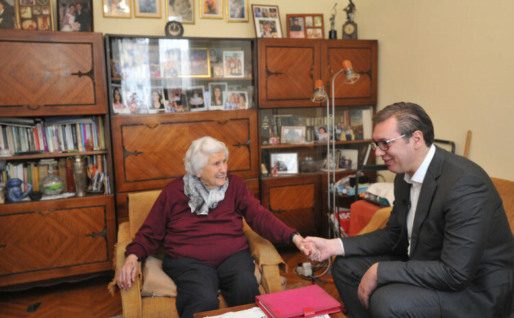 Nadežda Pavlović koja je rođena u Visokom napunila 109. godina, čestitao joj i Vučić