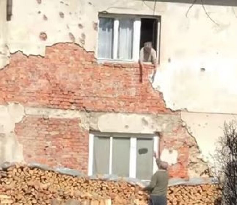 Vrijeme za ogrjev: Ovaj par se snašao kako da unese drva u kuću (VIDEO)