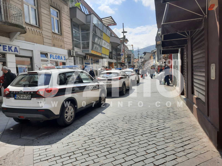ZENICA: Centar grada okupirali policija i hitna, iz MUP-a objasnili šta se događalo