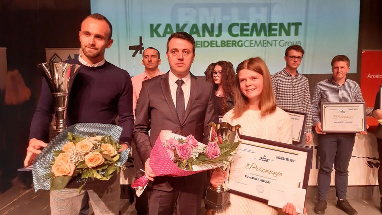 Premijer Ganić uručio priznanja najboljim sportistima ZDK Amelu Tuki i Elvedini Muzaferiji