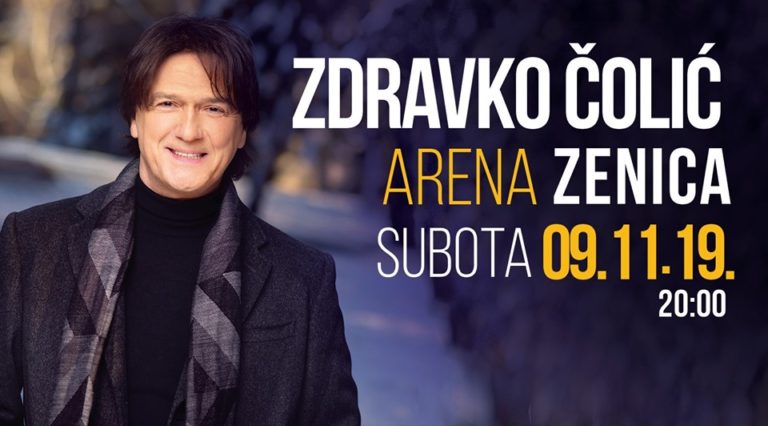 NOVI SPEKTAKL ZA PAMĆENJE: Koncert Zdravka Čolića u zeničkoj “Areni”