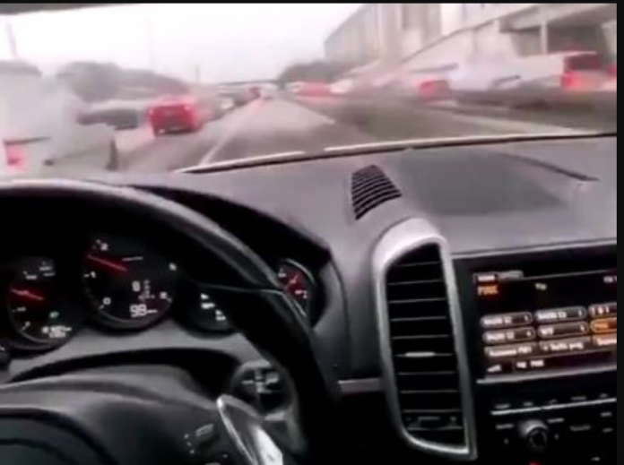 Dok na ulici sve stoji vozac IDE 100 km 696x519 1