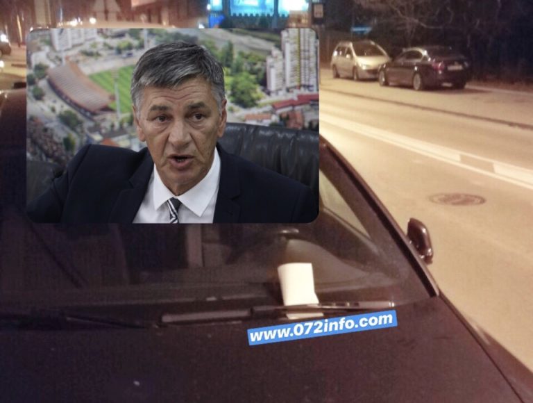 Kažnjen za nepropisno parkiranje: Kasumović loš primjer sugrađanima