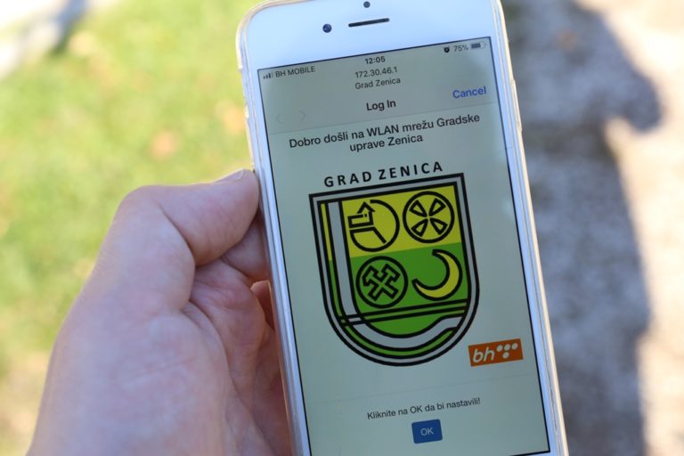 ZENICA WiFi HotSpot pristupne tačke u 23 mjesne zajednice