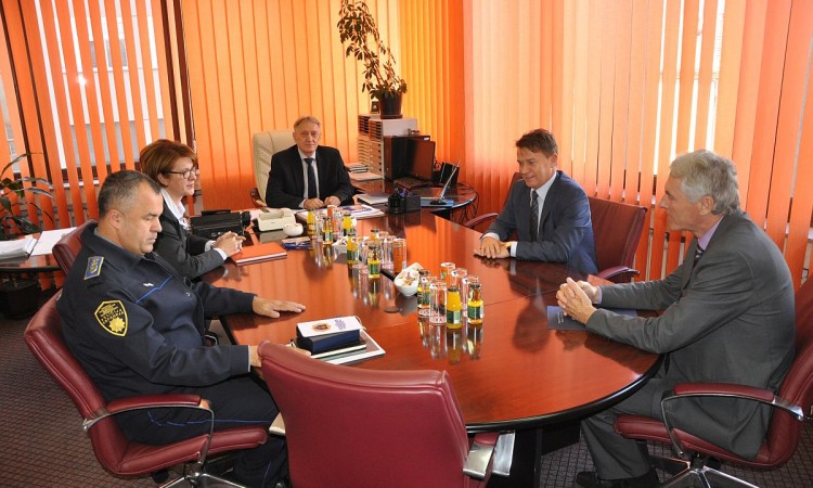 Zamjenik ministra sigurnosti BiH Krešić u posjeti MUPu ZDK