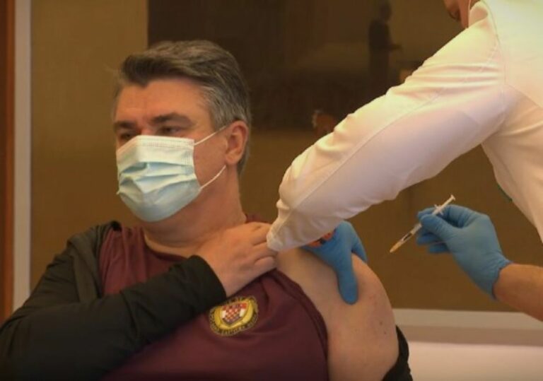 Zoran Milanović se cijepio protiv koronavirusa: “Ljudi, cijepite se!”