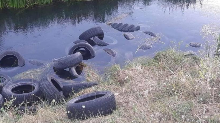BiH: Nakon što su volonteri očistili rijeku od guma, bačene nove