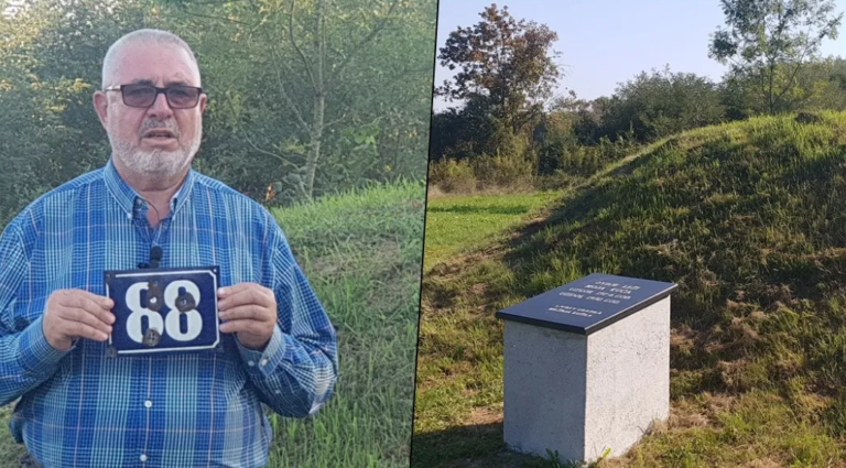 Šerif Velić sahranio ostatke svoje porušene kuće