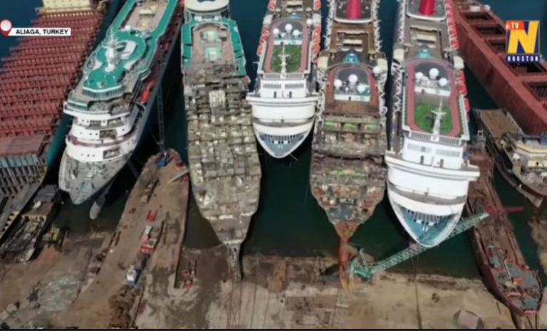 Pogledajte “groblje” luksuznih kruzera