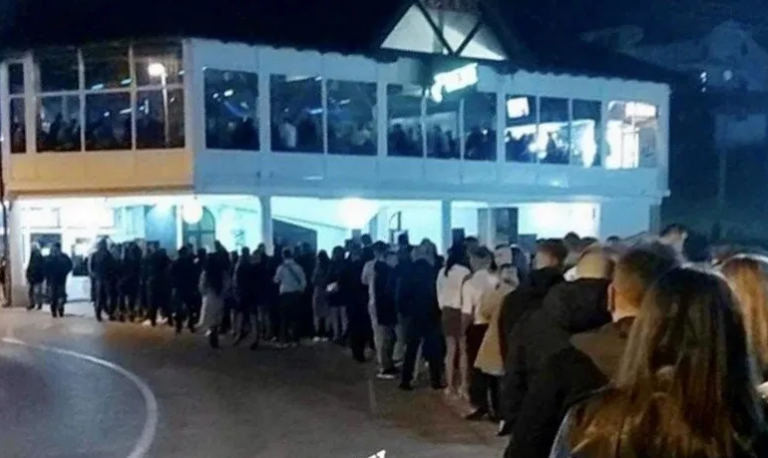 Korona party u BiH: U krcatom klubu građani se provode uz pjevača Đanija