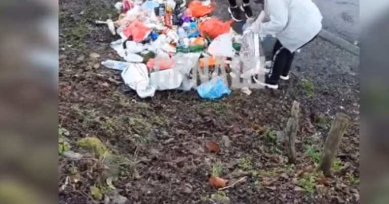 Iz skupocjenog Audija izbacili smeće u BiH: Prolaznici ih natjerali da ga pokupe! (VIDEO)