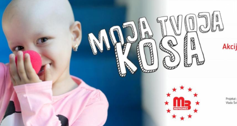 Moja kosa tvoja kosa stiže i u Tešanj: Nove perike za hrabre mališane