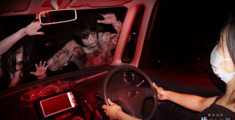 Ukleta kuća u Japanu: Sjedite u autu, a duhovi i zombiji iskaču sa svih strana
