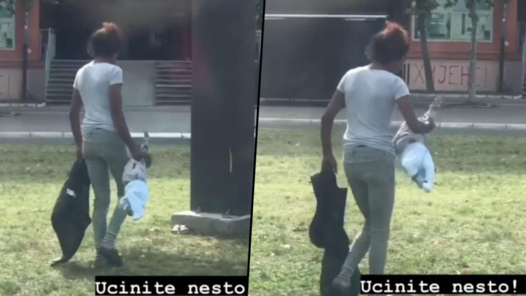 Monstruozan snimak iz Srbije šokirao javnost: Nosila bebu, a onda ju je počela okretati…