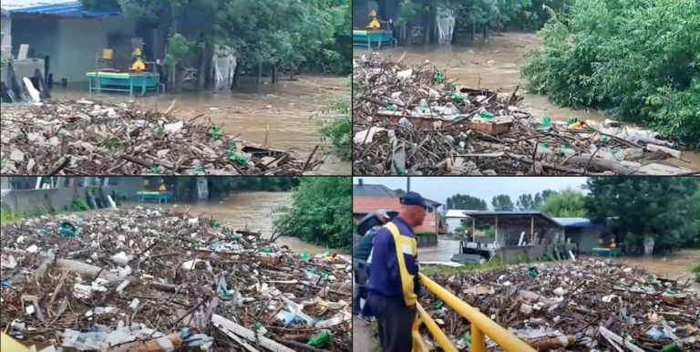 Naša sramota: Ogromne nanose smeća “zaustavio” most