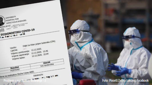 Screenshot 2020 12 20 Jedan dan pozitivna sljedeci negativna Otisla na testiranje da izbjegne samoizolaciju pa ostala u so